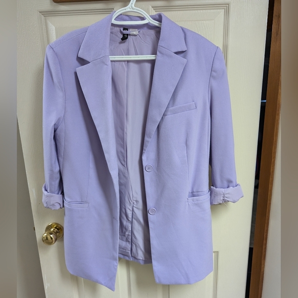 Divided Lilac Blazer - Picture 2 of 3